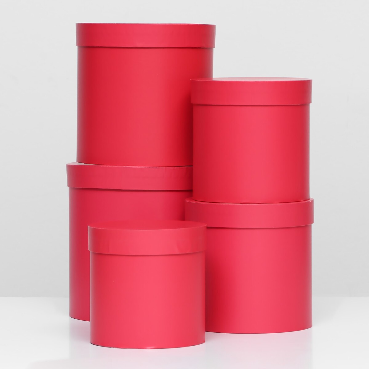 Набор шляпных коробок 5 в1 стульчик для кормления nuovita orbita magenta rosa пурпурный розовый