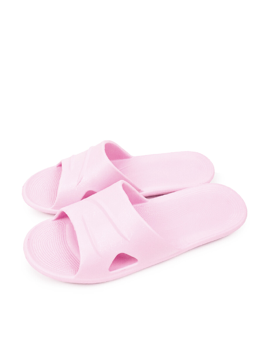 Пантолеты пляжные женские Smile of Milady, размер 38, цвет светло-розовый