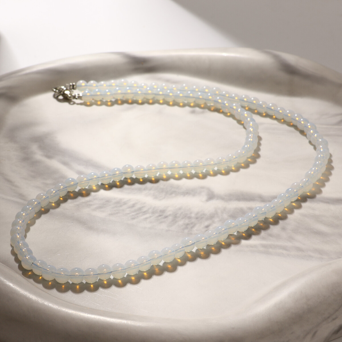 

Бусы шар №4, Голубой