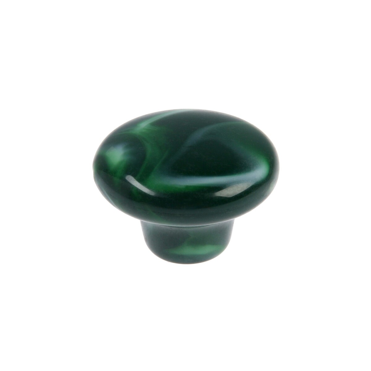 Ручка-кнопка cappio, d=33 мм, акрил, цвет зеленый ручка кнопка cappio d 33 мм акрил карамельный