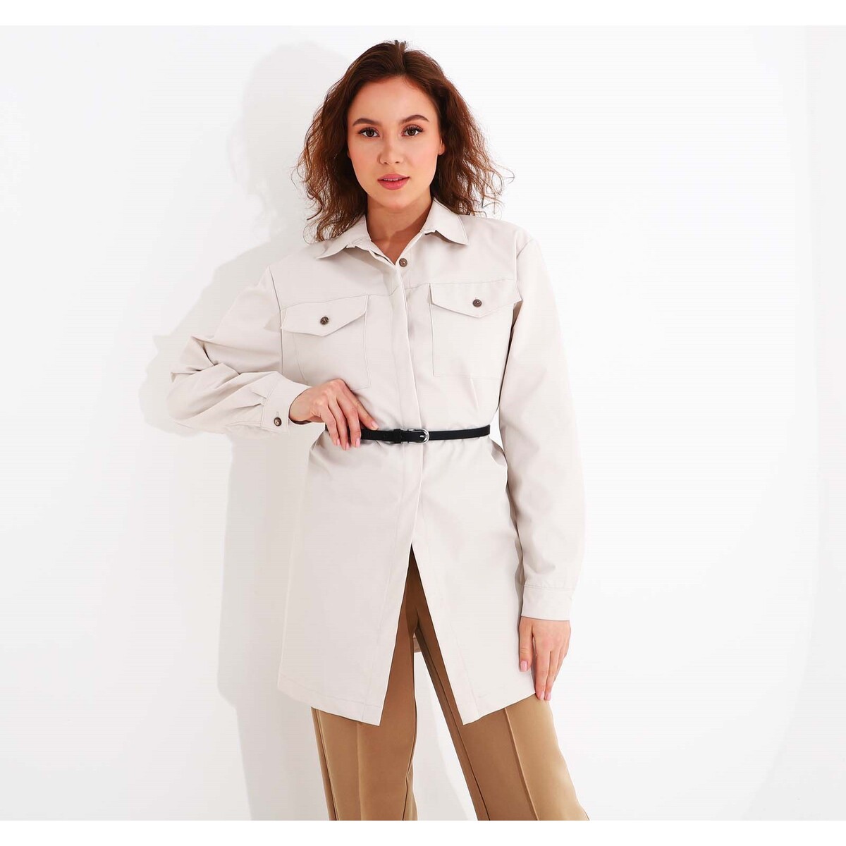 фото Ремень женский, ширина 1.3 см, винт, пряжка металл, цвет черный no brand