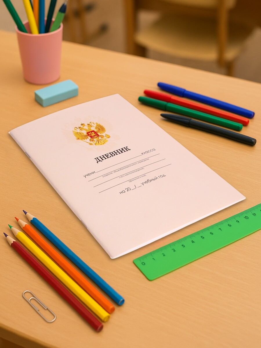 

Дневник школьный для 1-11 классов,, Бежевый