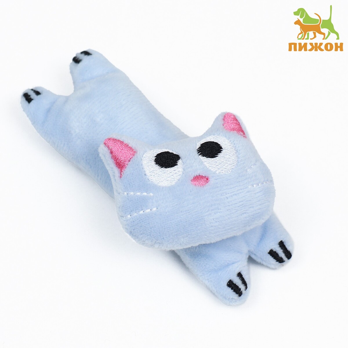 Игрушка для кошек с кошачьей мятой игрушка неваляшка с кошачьей мятой и пером 9 5 см синяя