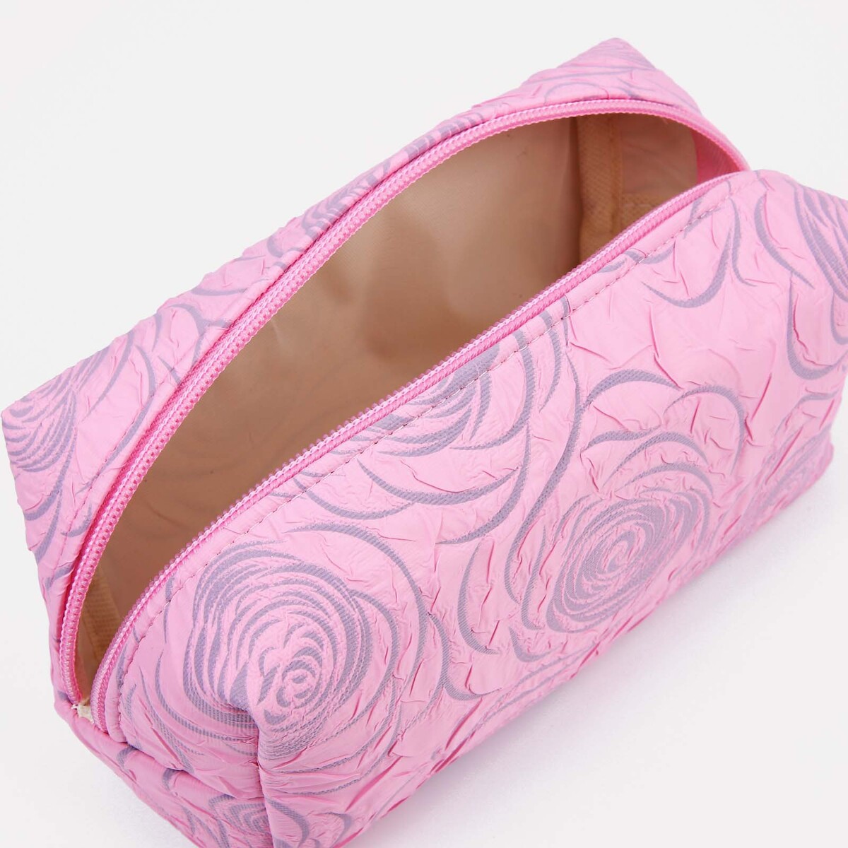 фото Набор косметичек 2 в 1 на молнии, цвет розовый no brand