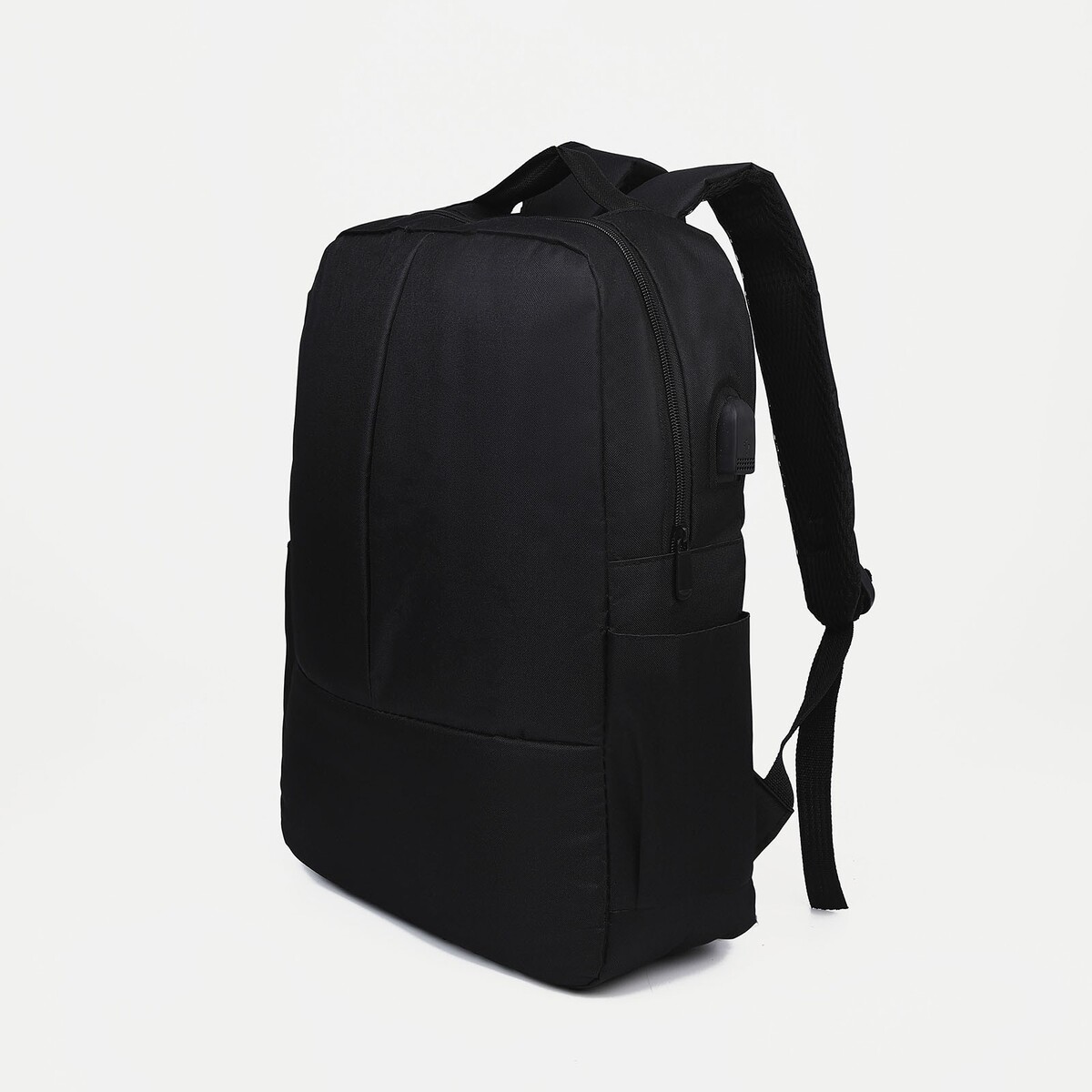 Рюкзак мега, 30*12*41 см, отд на молнии, usb, набор сумка, косметичка, черный No brand 02351197 - фото 2
