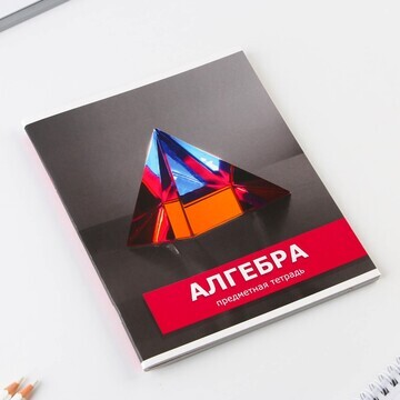 Тетрадь в клетку, предметная, 48 л.,на с