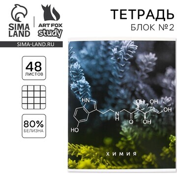 Тетрадь предметная 48 листов, а5, природ