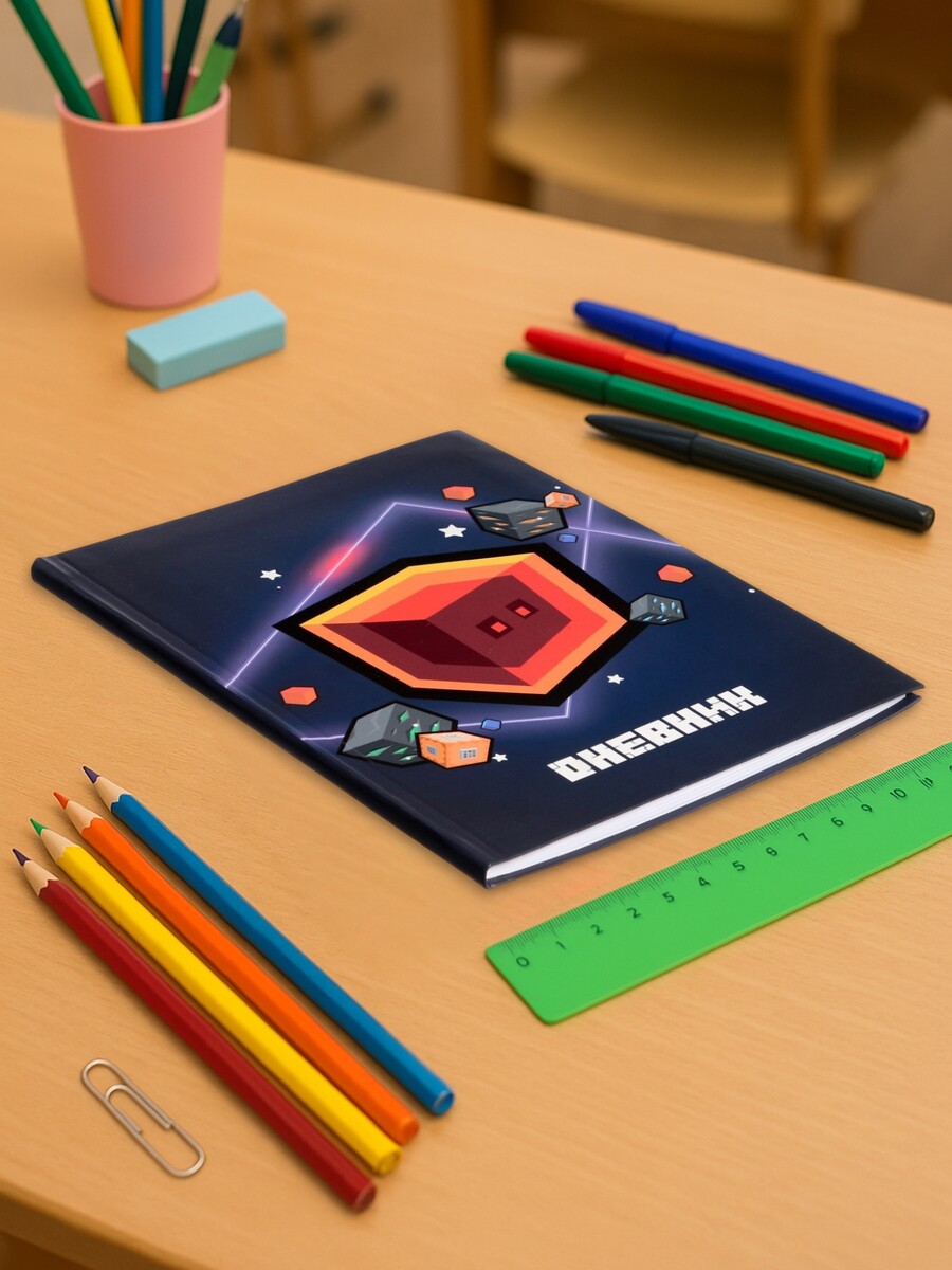 

Дневник школьный для 1-11 классов,, Черный;разноцветный