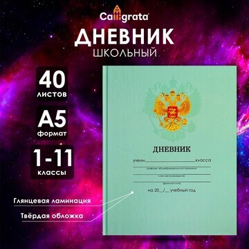 Дневник универсальный для 1-11 классов,