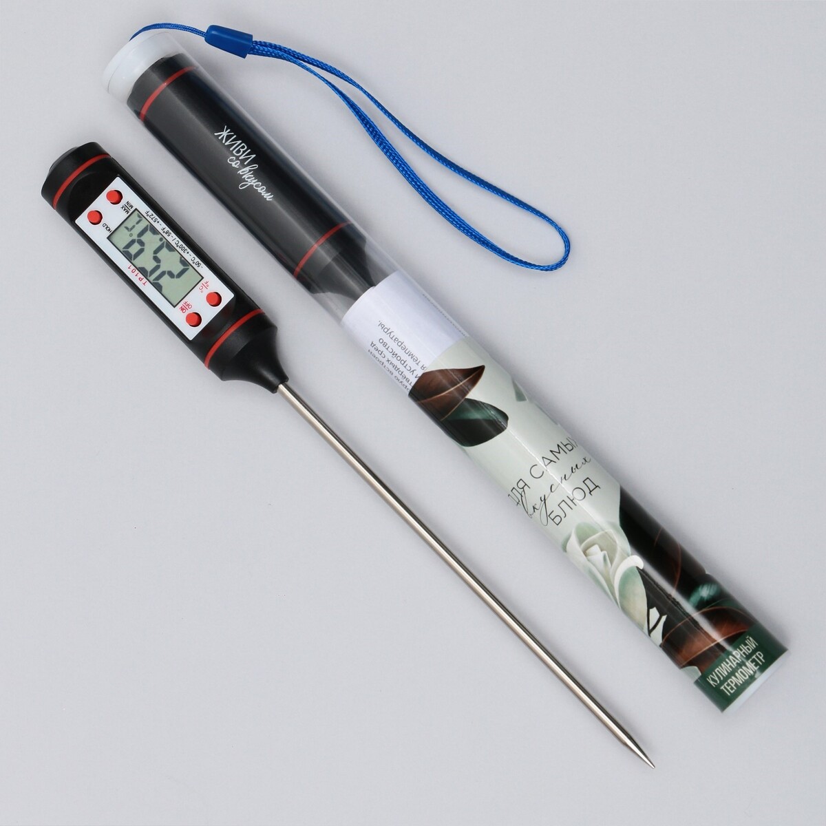 Кулинарный термометр термометр комнатный для измерения температуры мод тс 41 от 0°с до 50°с упаковка пакет