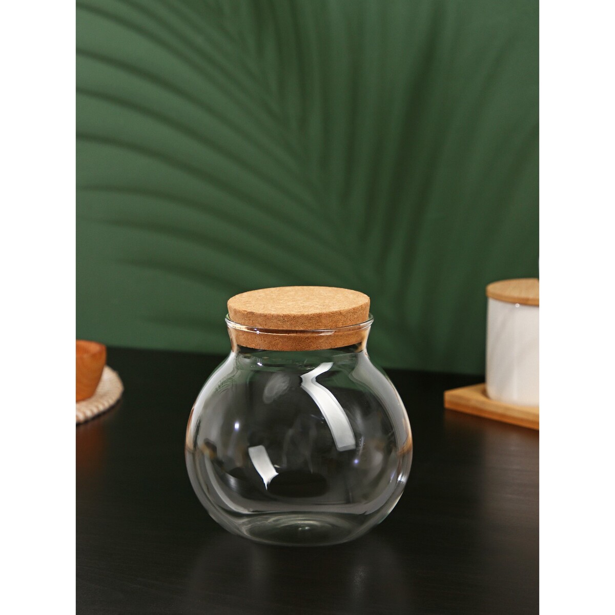 

Банка для сыпучих продуктов, Прозрачный