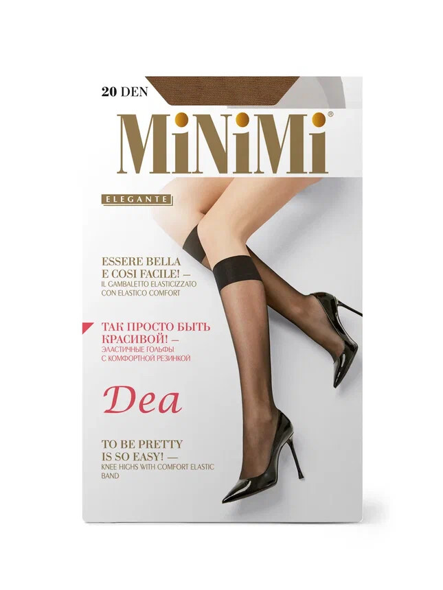 Гольфы mini dea 20 (2 пары) daino колготки mini ideale 40 утяжка по ноге daino