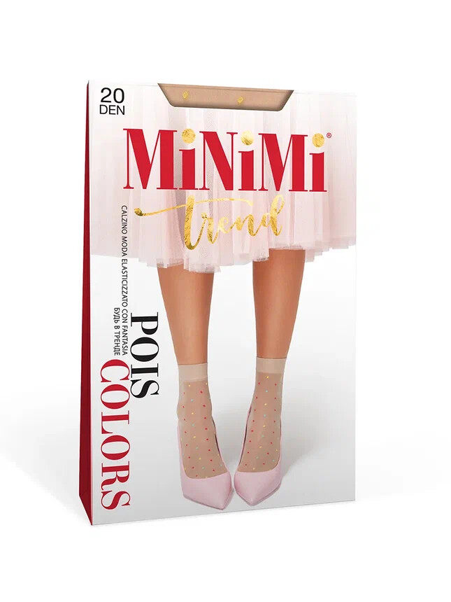 Mini pois colors 20  носки daino колготки mini body form 40 daino