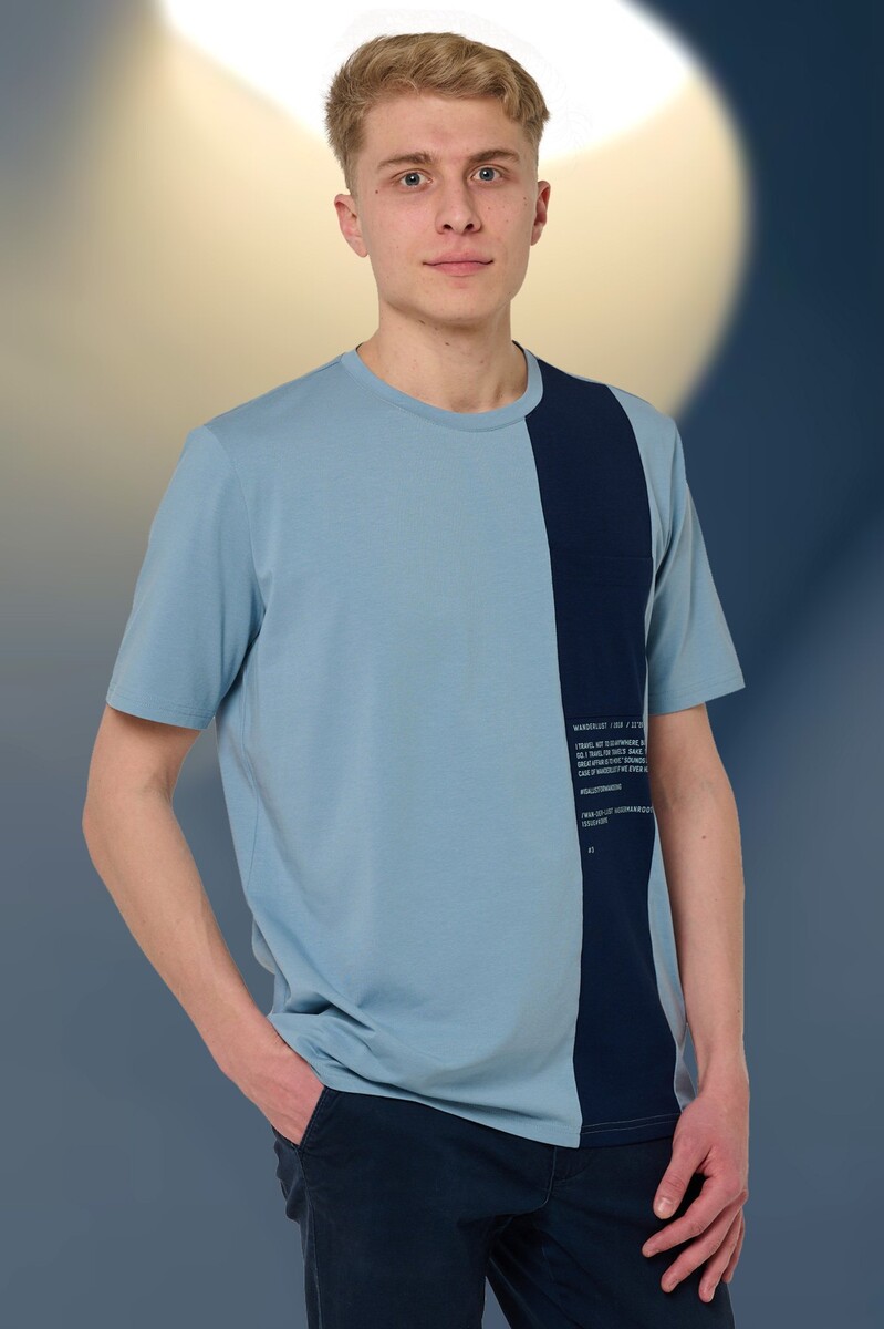 

Футболка, Голубой