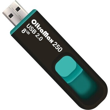 Флешка oltramax 250, 8 гб, usb2.0, чт до