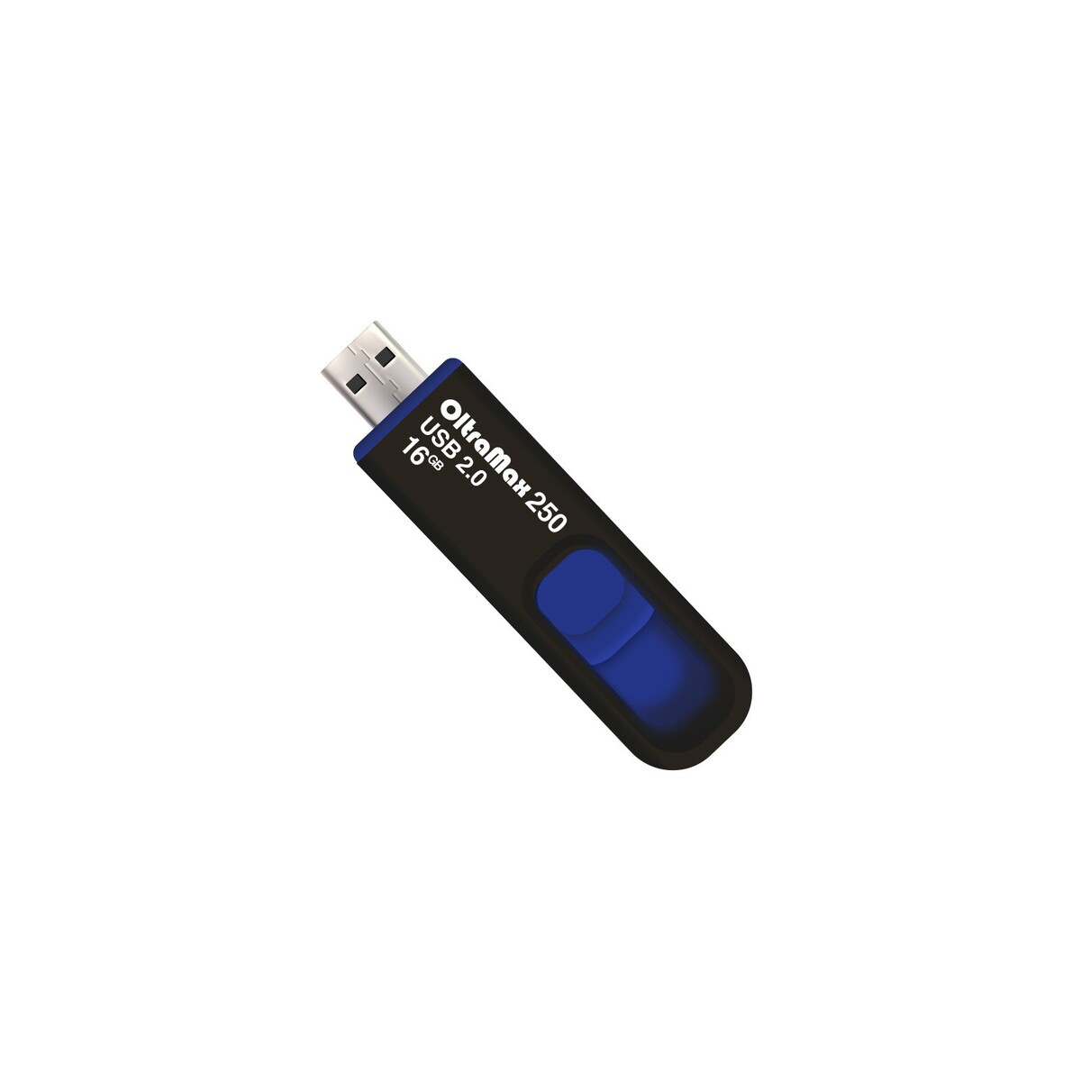 

Флешка oltramax 250, 16 гб, usb2.0, чт до 15 мб/с, зап до 8 мб/с, синяя, Синий