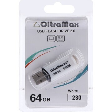 Флешка oltramax 230, 64 гб, usb2.0, чт д