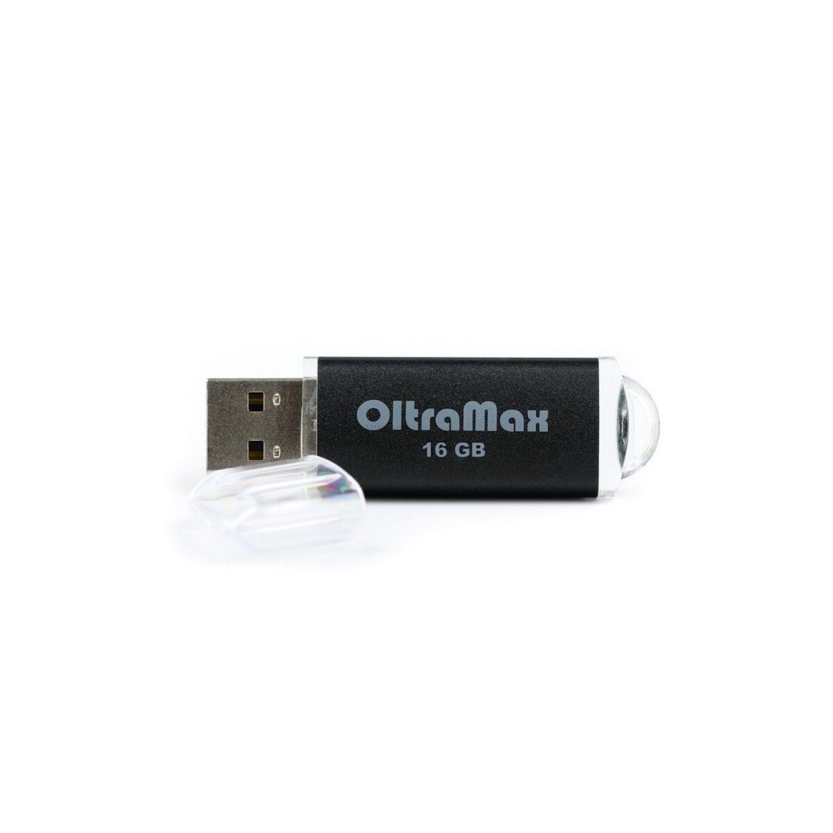 

Флешка oltramax 30, 16 гб, usb2.0, чт до 15 мб/с, зап до 8 мб/с, черная, Черный