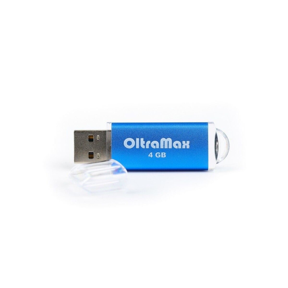

Флешка oltramax 30, 4 гб, usb2.0, чт до 15 мб/с, зап до 8 мб/с, синяя, Синий