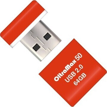 Флешка oltramax 50, 64 гб, usb2.0, чт до