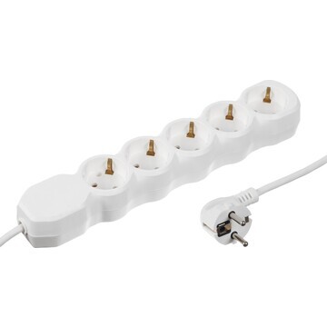 Удлинитель luazon lighting eco, 5 розето