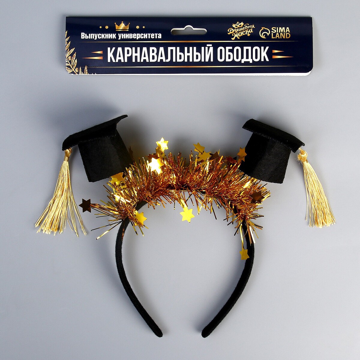 фото Карнавальный ободок волшебная маска