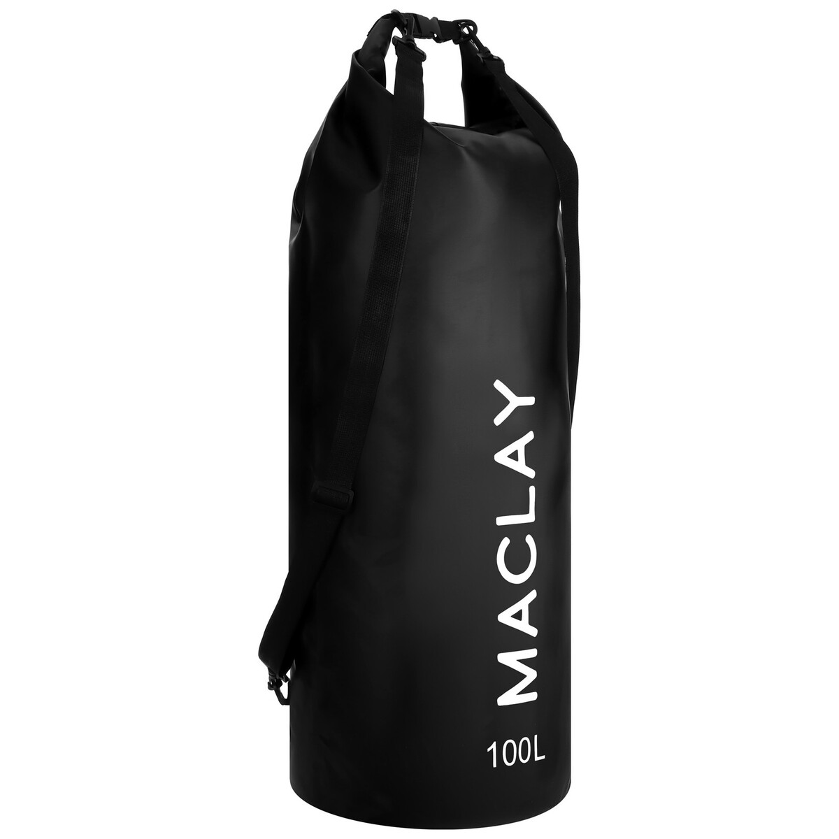 фото Гермомешок туристический maclay 100l, 500d, цвет черный