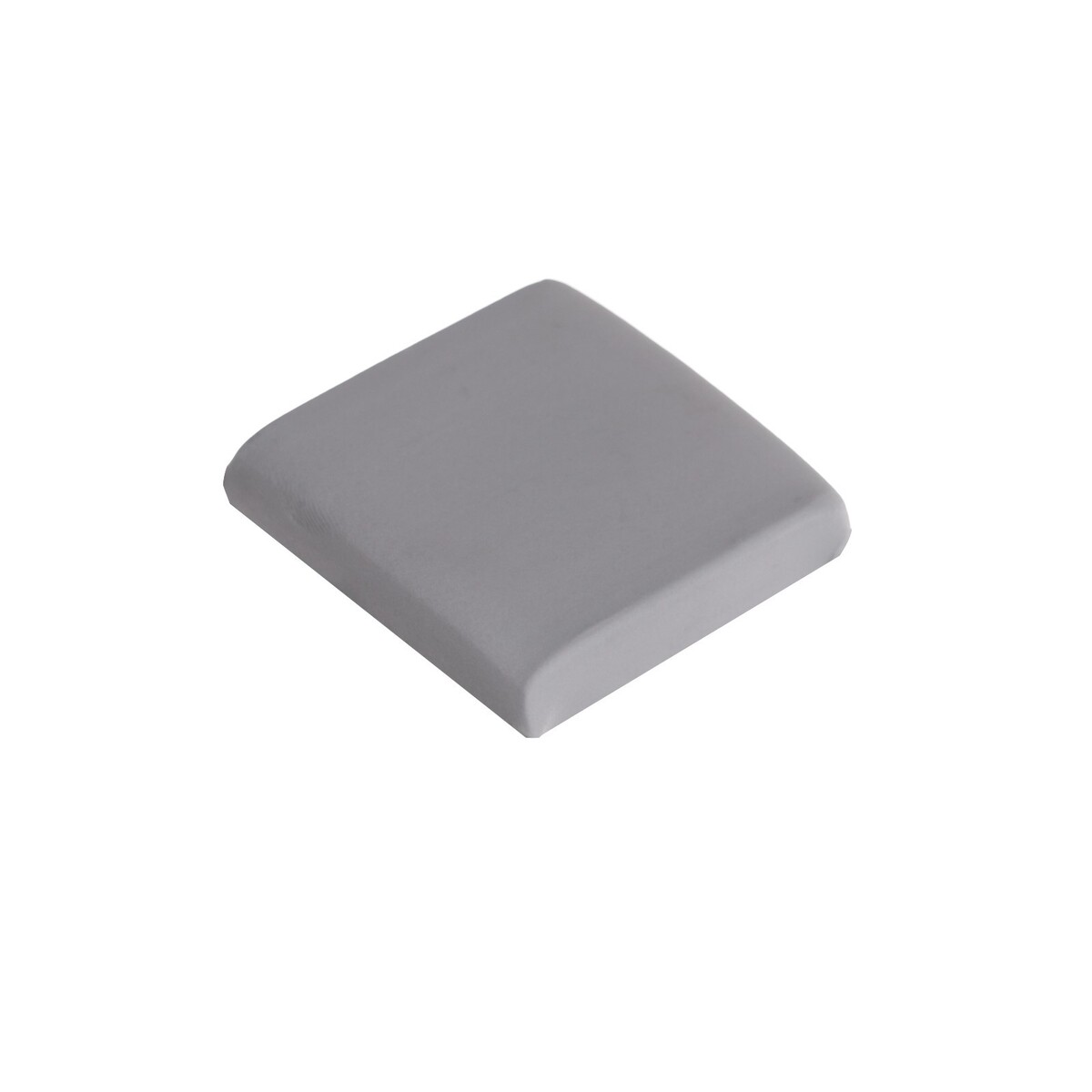 Ластик клячка прямоугольный серый, размер 40 х 35 х 10 мм ластик grip 2001 трехгранный серый