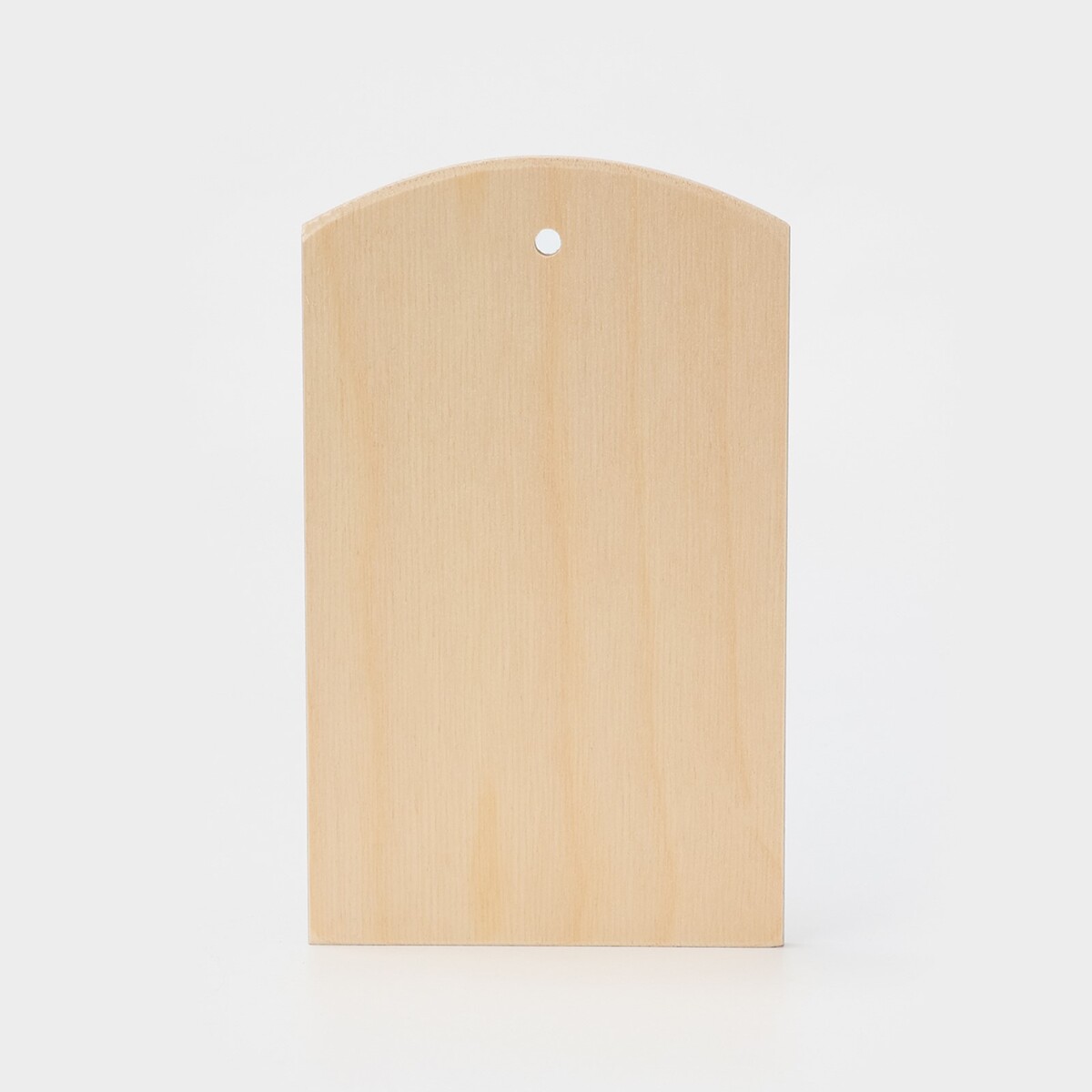 Доска разделочная деревянная с отверстием доляна, 21×12,5 см, фанера салфетница деревянная доляна с отделениями для специй 13 5×23 5×6 см мокко