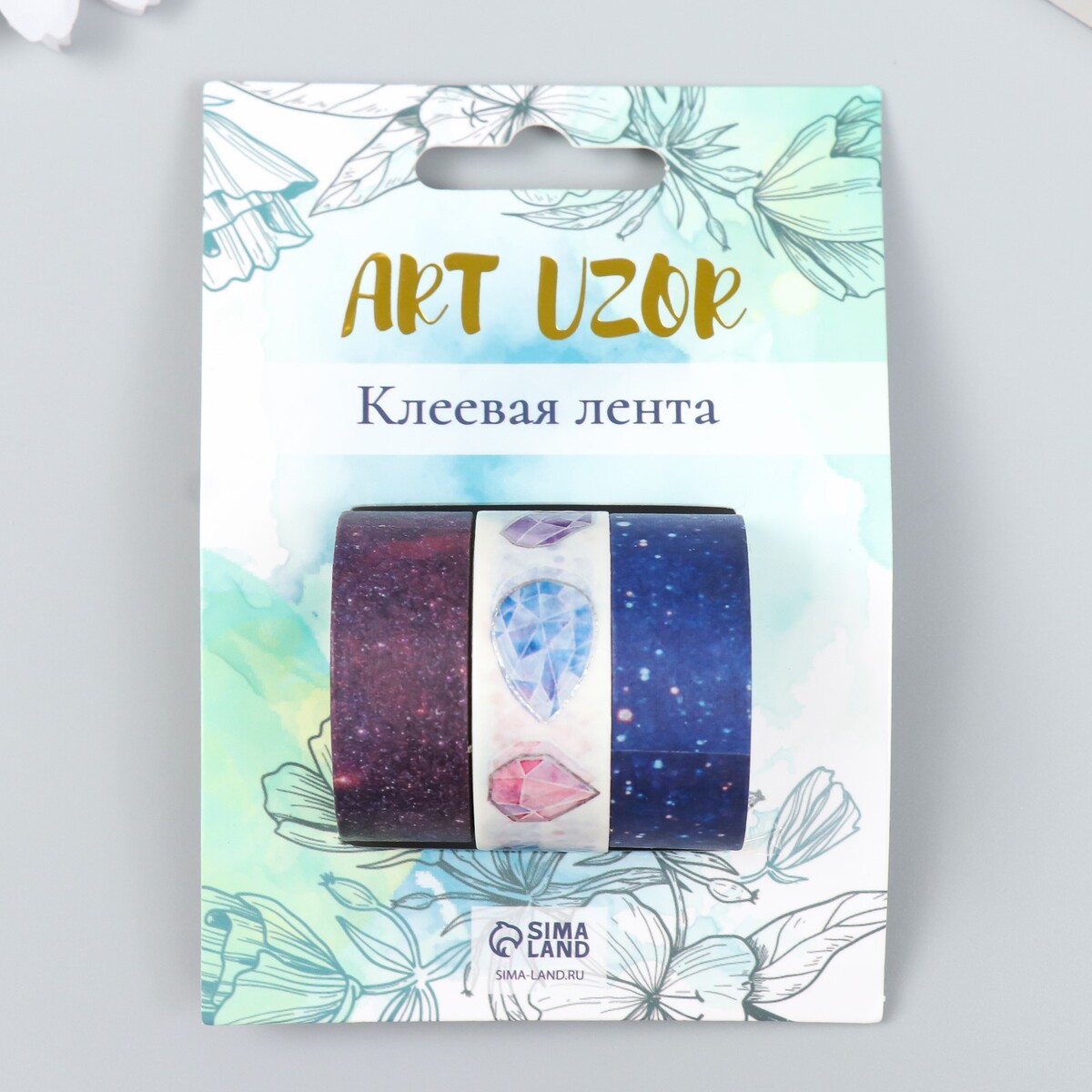 

Клейкая лента бумага, Разноцветный