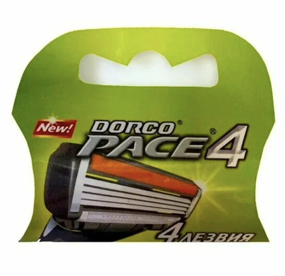 

DORCO PACE4 1'S сменная кассета с 4 лезвиями