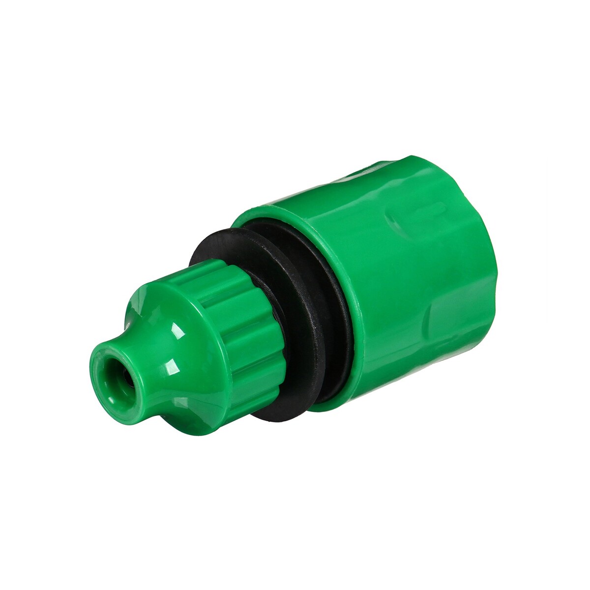 Коннектор для капельной трубки, 6 мм, быстросъемное соединение, пластик коннектор для капельной трубки 6 мм наружная резьба 3 4