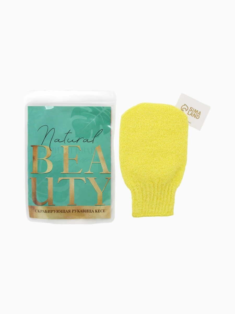 

Массажер для тела, рукавица кесе, Желтый