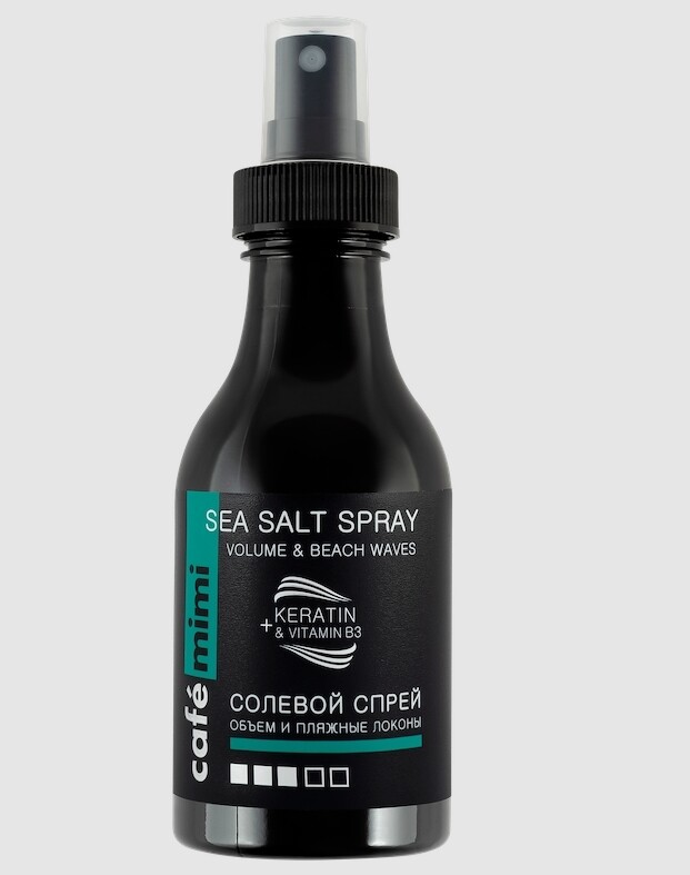 Солевой спрей объем и пляжные локоны 150 мл солевой спрей для укладки антиоксидантный с морской водой 200 мл