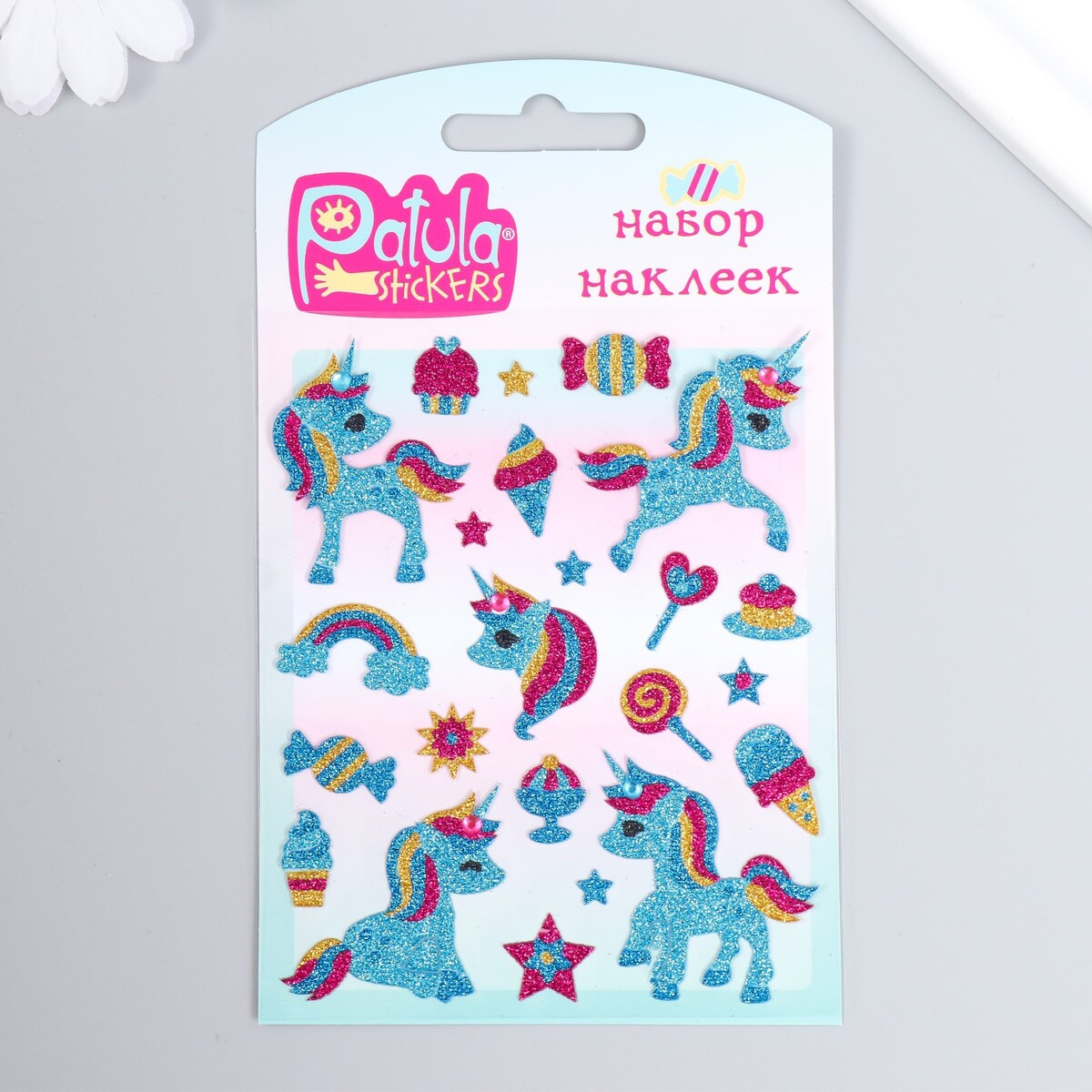 

Блестящие наклейки