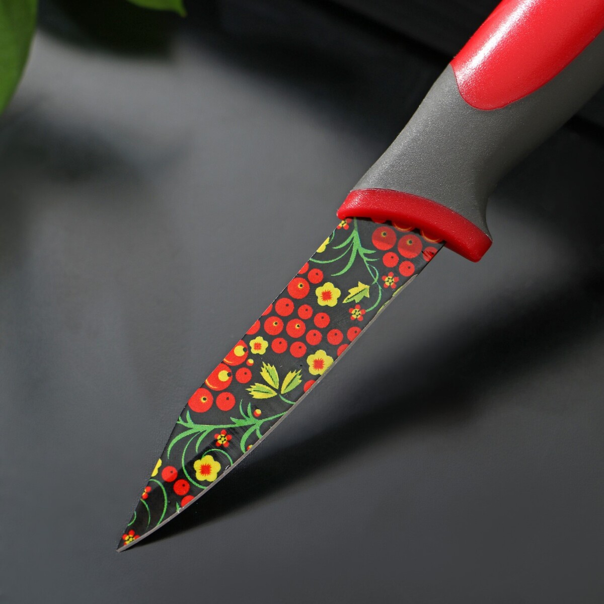 фото Нож кухонный с антиналипающим покрытием доляна
