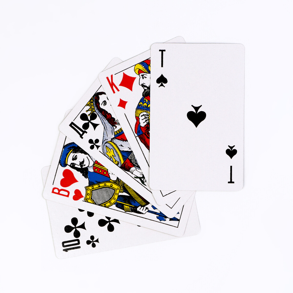 Карты игральные бумажные карты игральные бумажные wild king 55 шт 280 г м2 красные 6 3 х 8 8 см