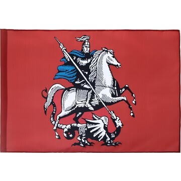 Флаг города москвы, 90 х 135, полиэфирны