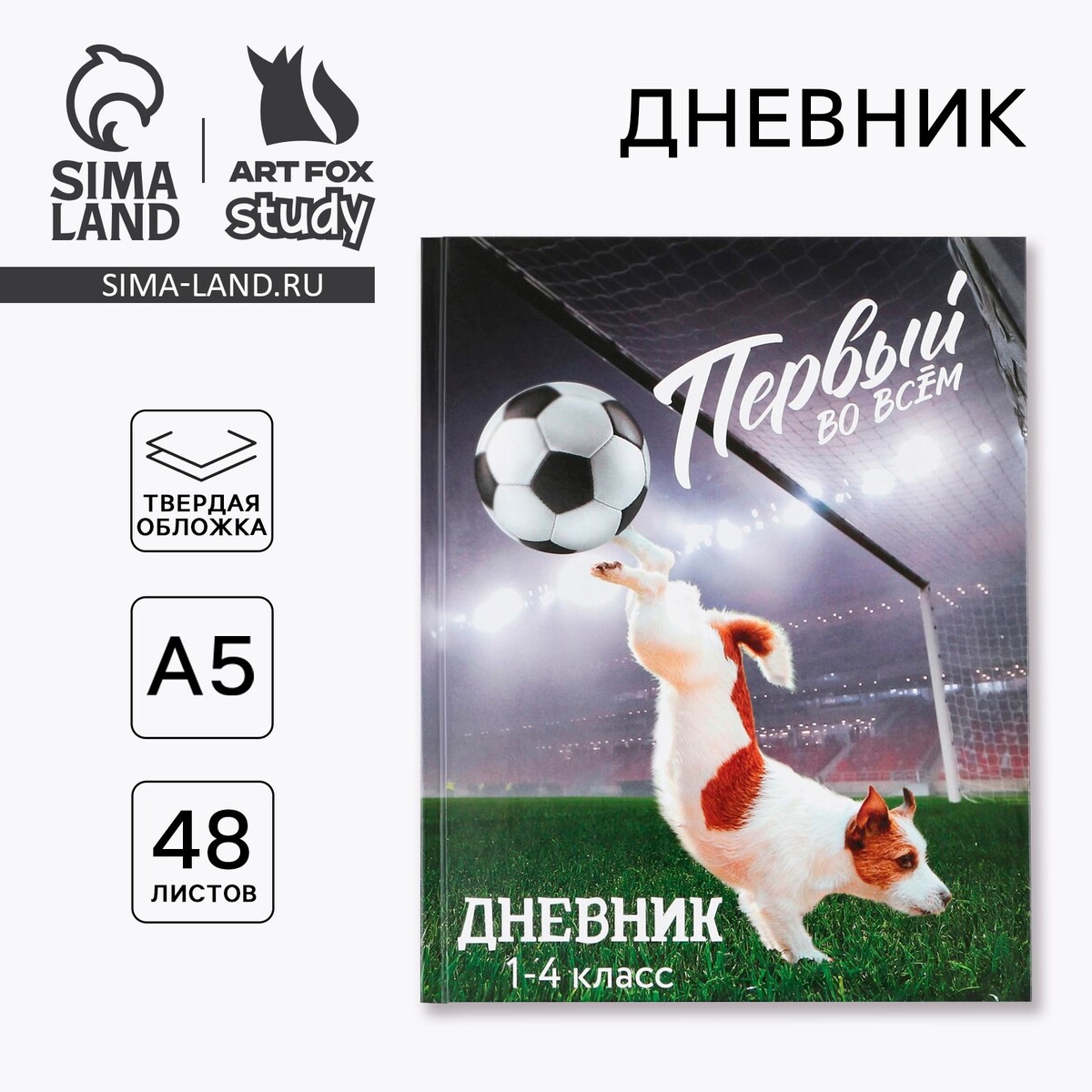 

Дневник школьный 1-4 класс, Серый