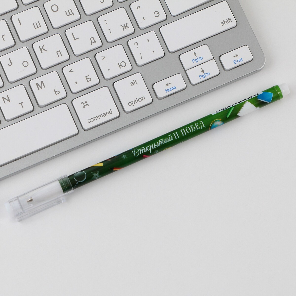 Подарочный набор: ручка с колпачком, шариковая 0,5 мм, значок ArtFox 02567573 - фото 5