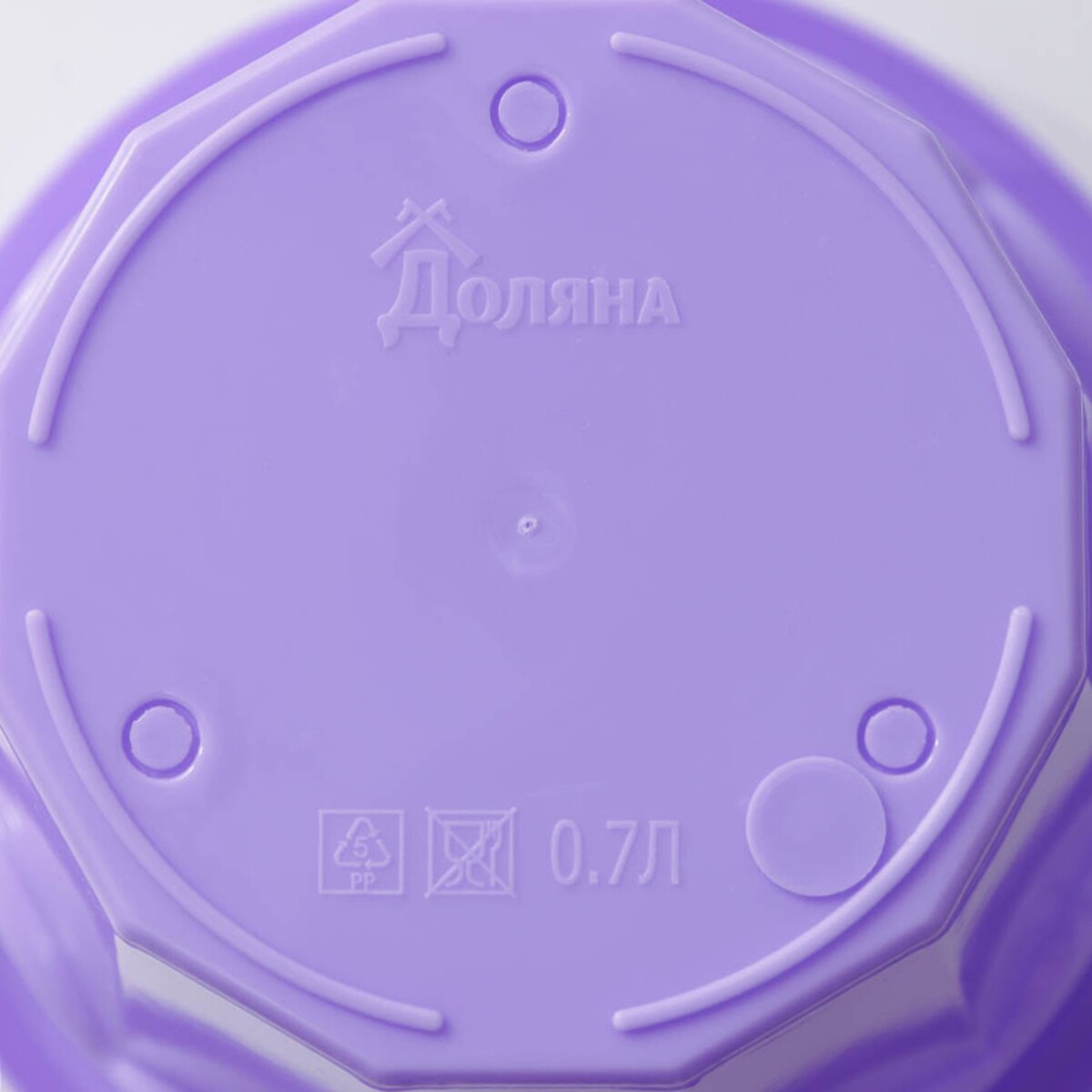 Горшок для цветов с поддоном доляна