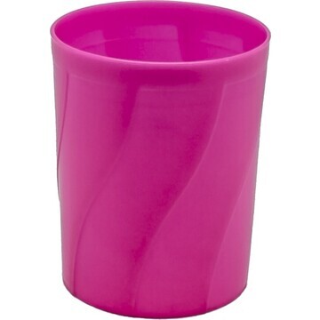 Подставка-стакан для канцелярии, розовая