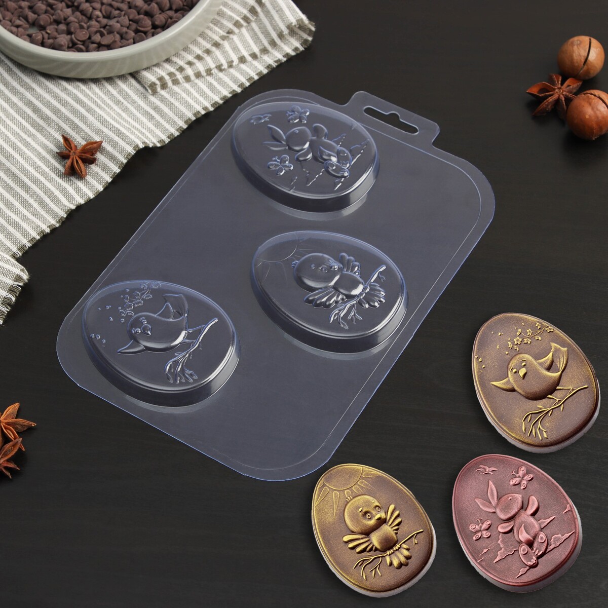 

Форма для шоколада и конфет, Прозрачный