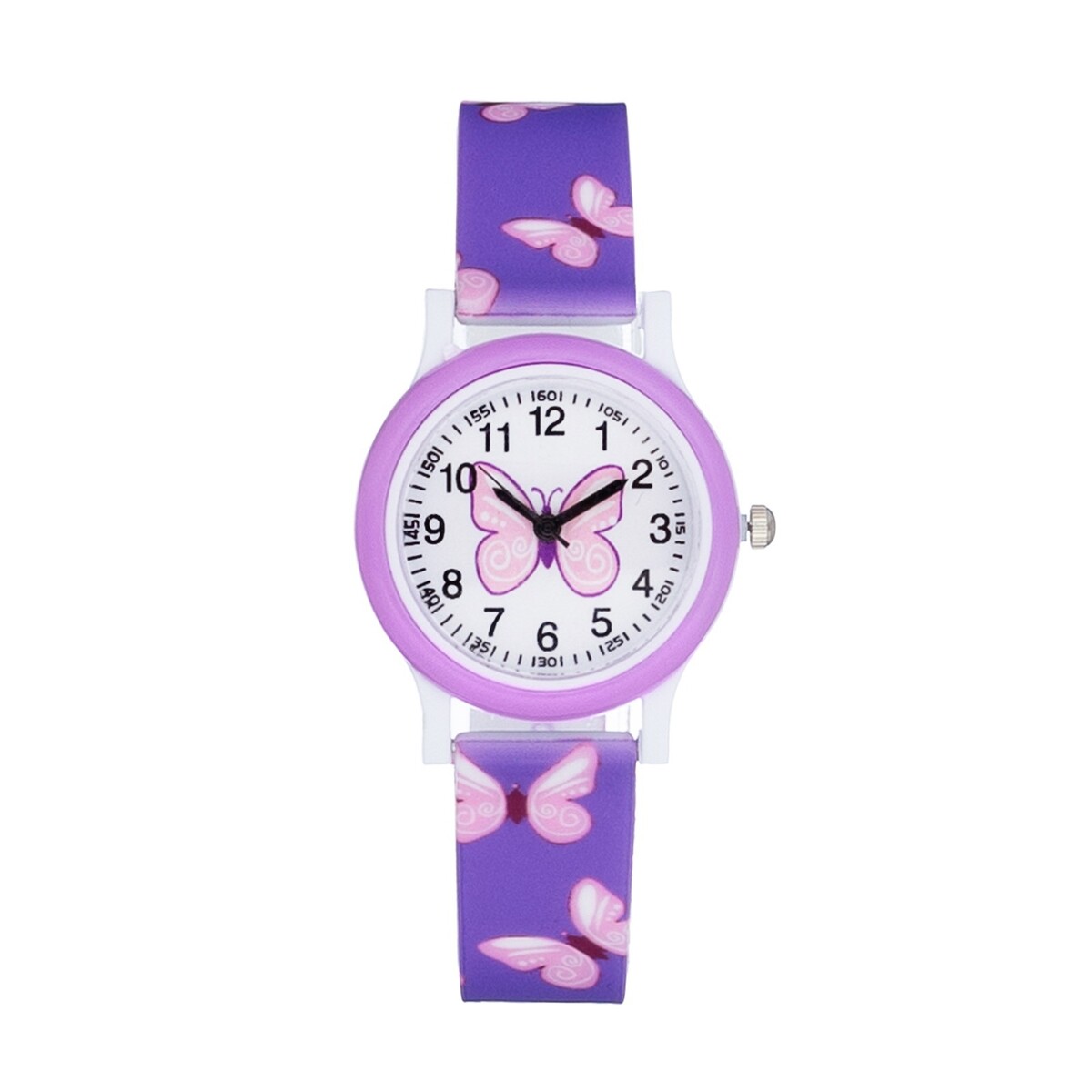 Часы наручные детские No brand, цвет фиолетовый