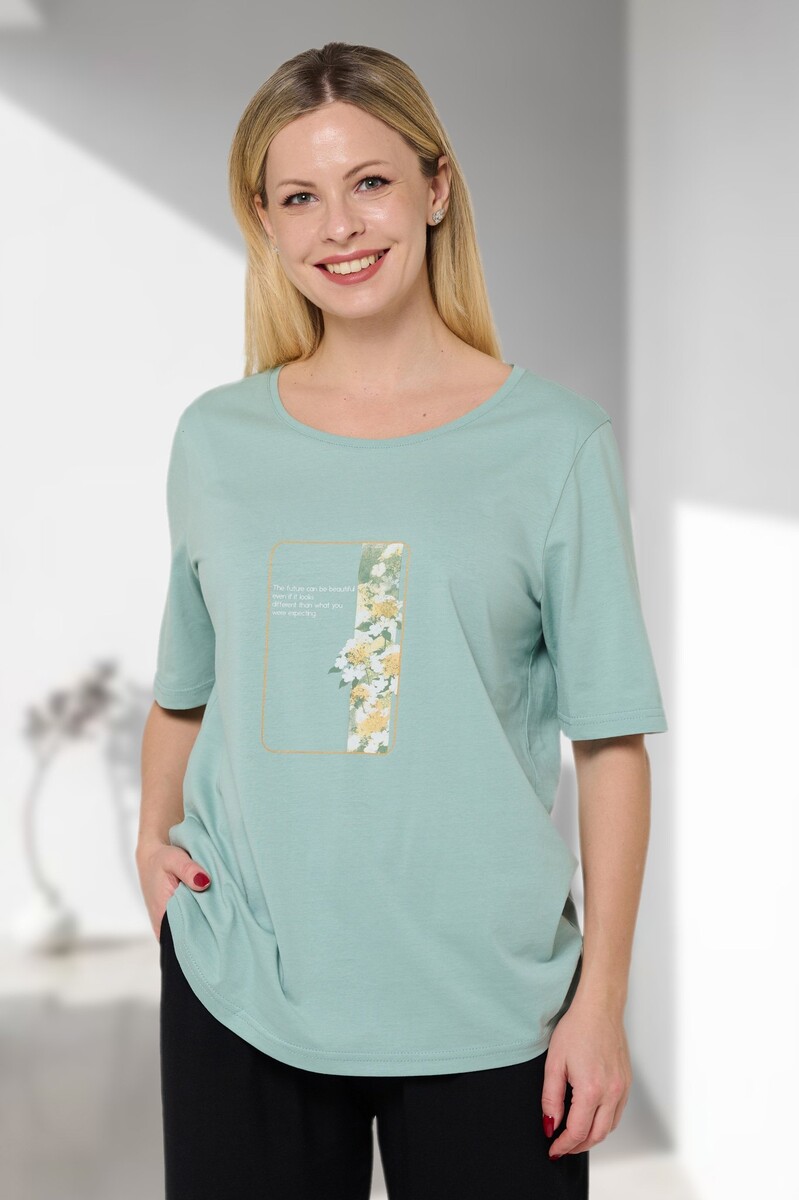 

Футболка, Зеленый;светло-зеленый