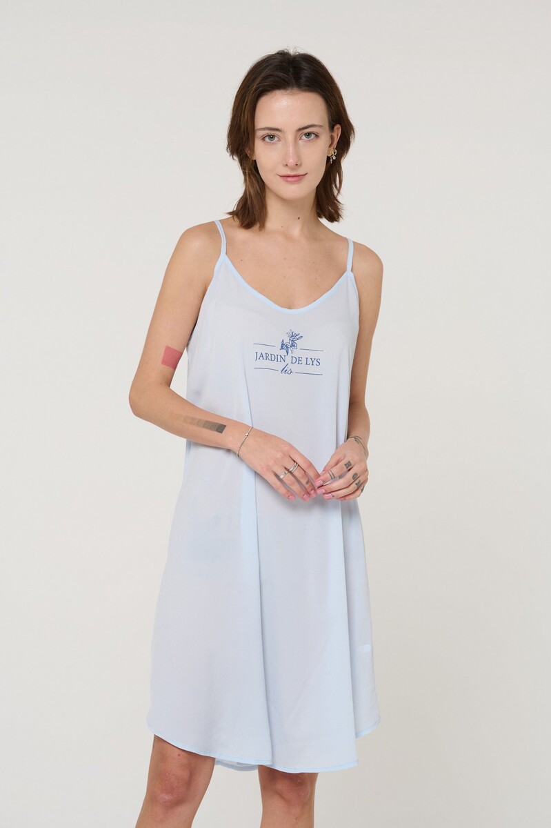 Платье пляжное Mix-Mode, размер 46, цвет голубой 02606956 - фото 2