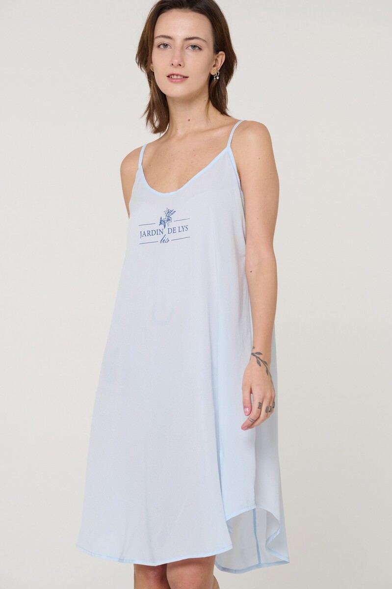 Платье пляжное Mix-Mode, размер 46, цвет голубой 02606956 - фото 4