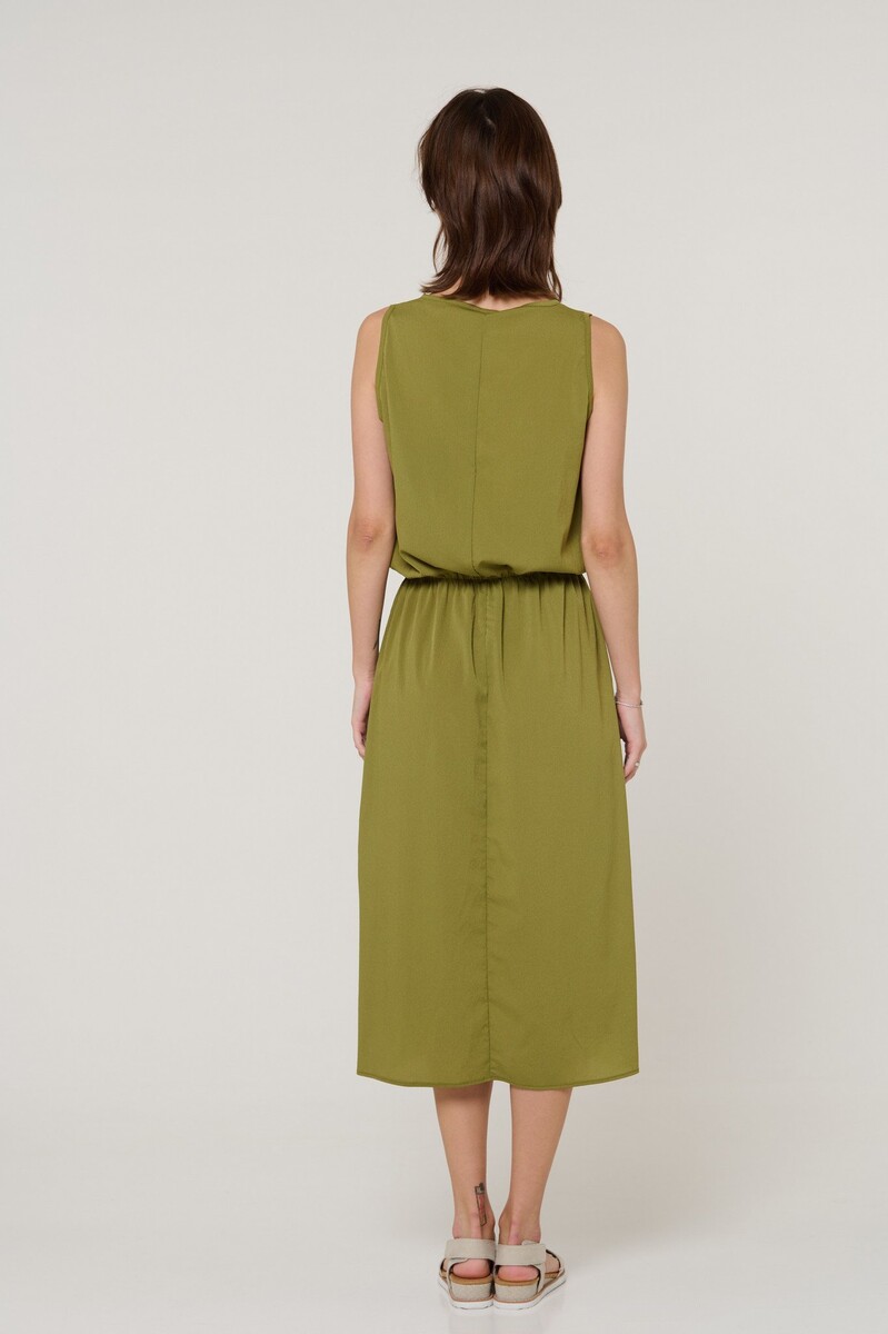 Платье Mix-Mode, размер 48, цвет зеленый 02607979 - фото 3