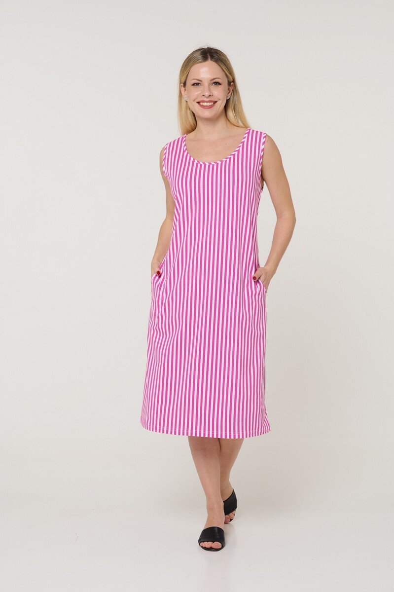 Платье Mix-Mode, размер 50, цвет розовый 02640132 - фото 3