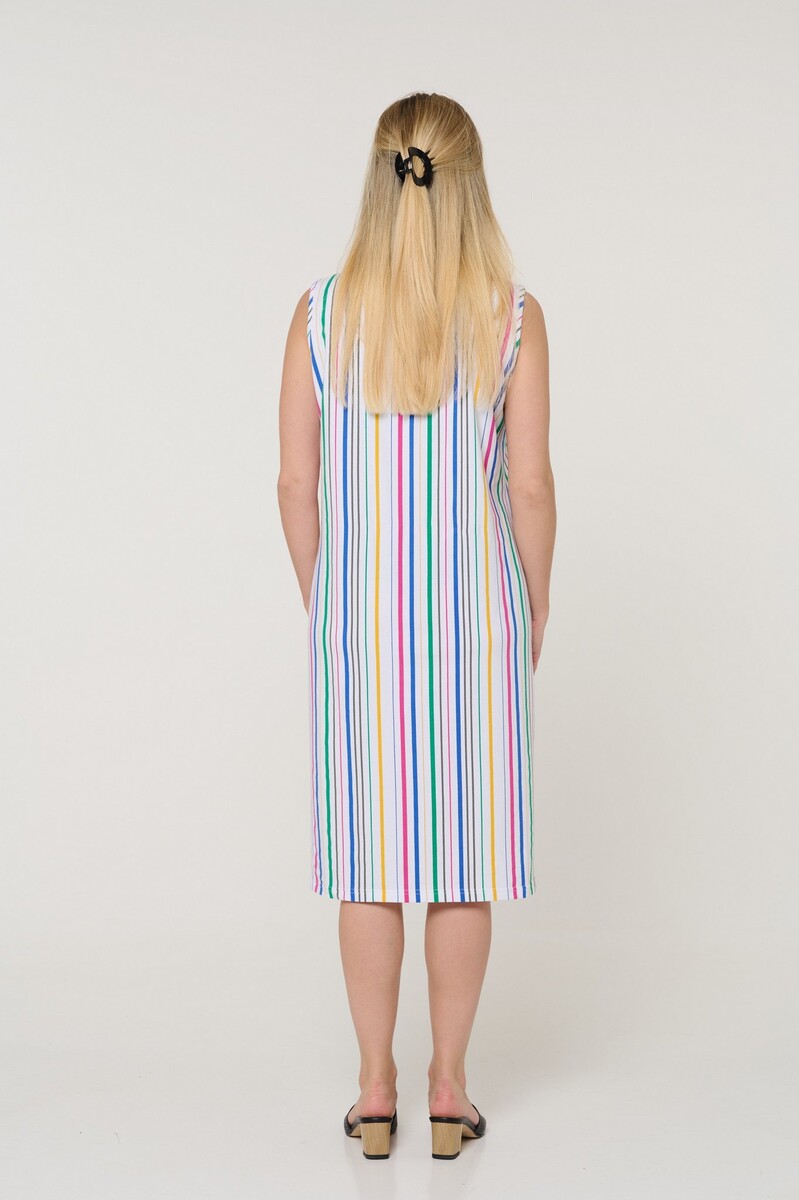 Платье Mix-Mode, размер 50, цвет разноцветный 02640136 - фото 3